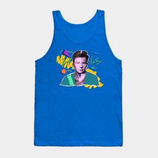 RICK ASTLEY 80S RETRO STYLE Tank Top